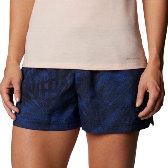 🔴 NWT Columbia Women’s Sandy River II Printed Shorts - Picture 1 of 7